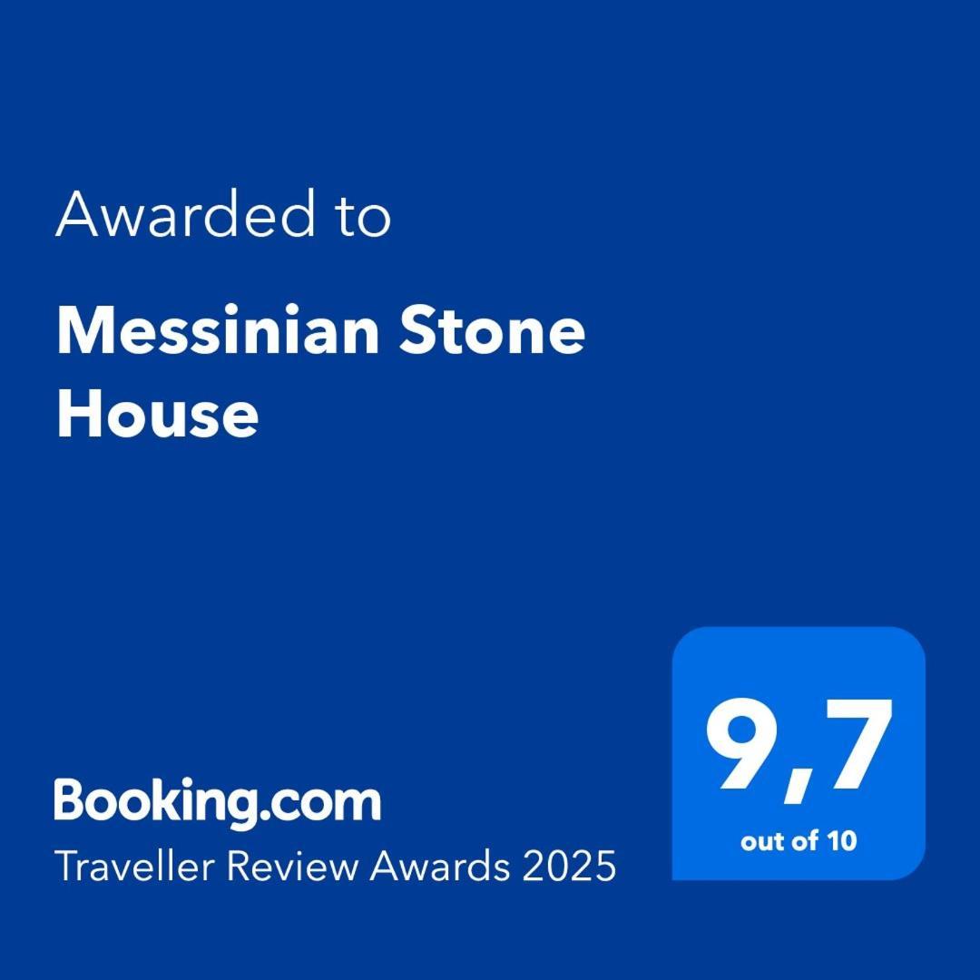 Messinian Stone House Villa Buitenkant foto